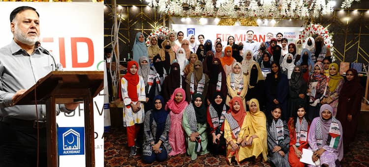 Alkhidmat Karachi Hosts Eid Milan and Certificate Distribution Ceremony