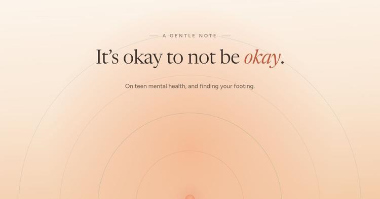 A Mental Health Blog for Teens with Grippy Socks