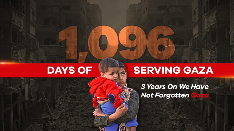 Three Years Amid the Rubble: Alkhidmat’s Continuing Gaza Relief Mission